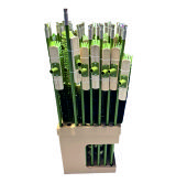 Koště GARDEN 30cm s tyčí 130cm dřevo